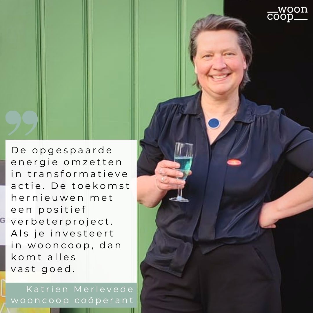 Katrien Merlevede wooncoop coöperatief wonen investeren in vastgoed