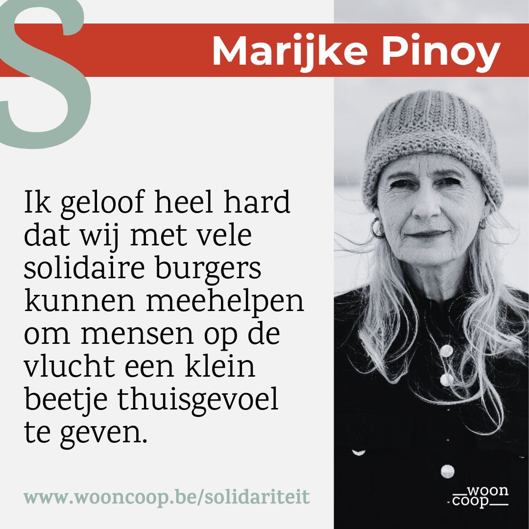 Marijke Pinoy wooncoop solidariteit solidair