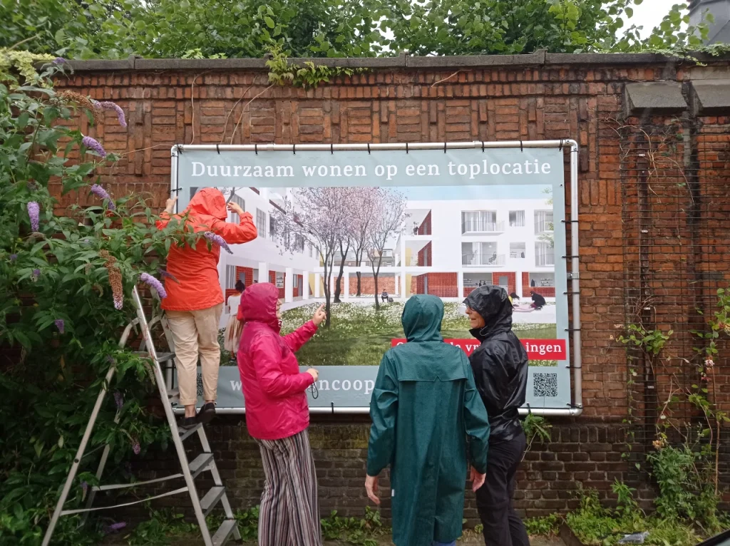 cohousing Patershof Sint-Niklaas. coöperatief wonen met wooncoop