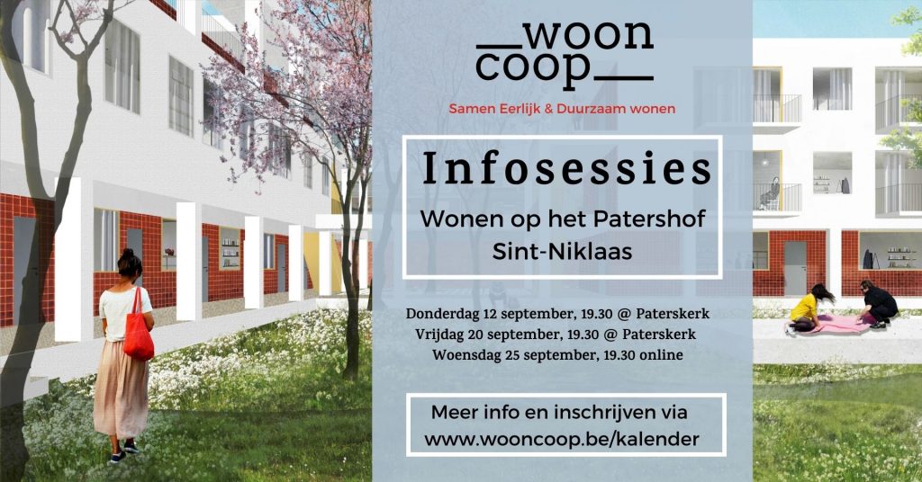 wooncoop Sint-Niklaas wonen op het Patershof