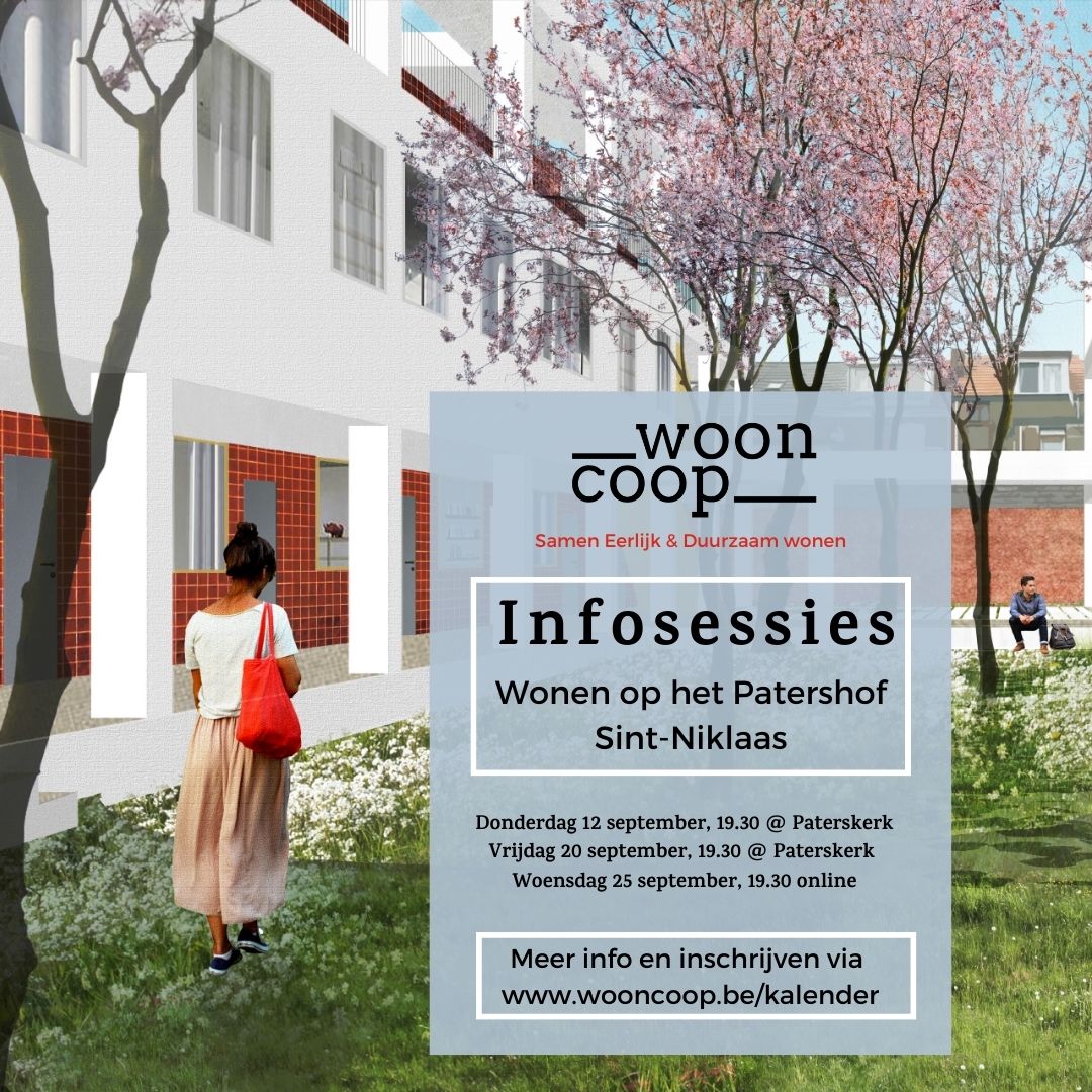 wooncoop Sint-Niklaas wonen op het Patershof