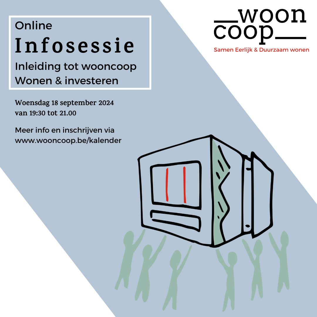 wooncoop infosessie: coöperatief wonen en investeren