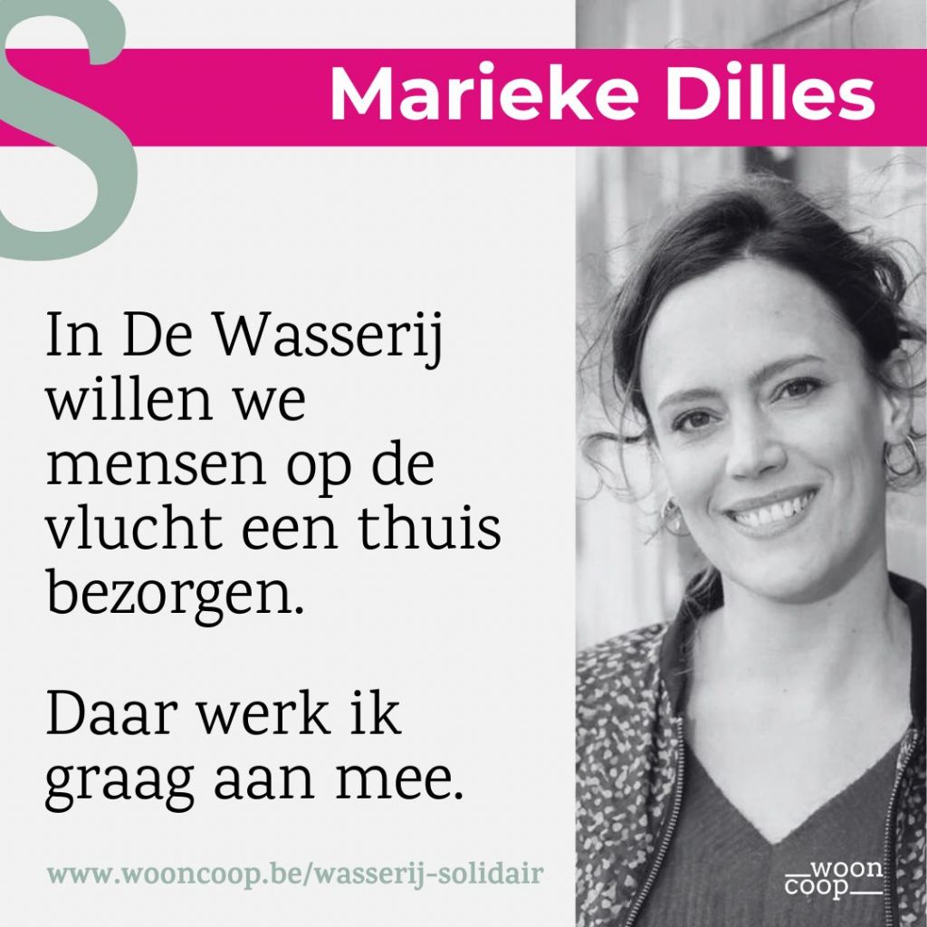 Marieke Dilles De Wasserij Solidair wooncoop Antwerpen Berchem