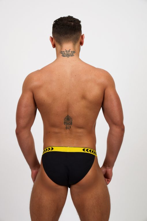 workout underwear hazard brief black