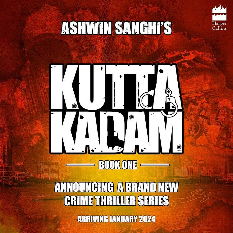 Author Ashwin Sanghi to debut in a new crime thriller series