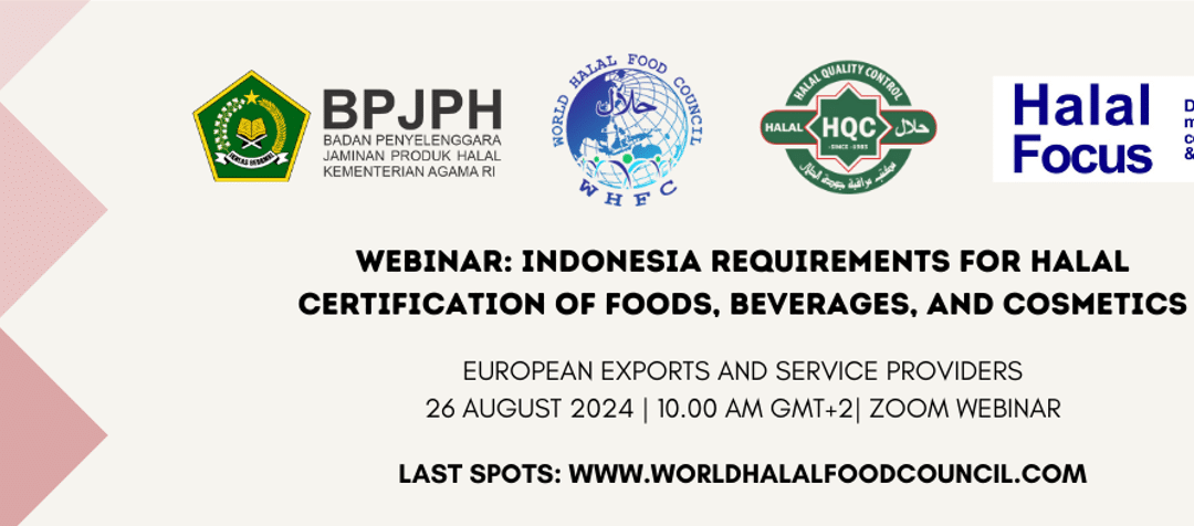 Exploring Indonesia: Halal Certification Requirements Webinar