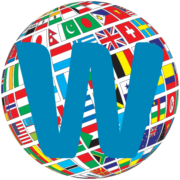 Logo Mit Weltkugel Worldwideweindl