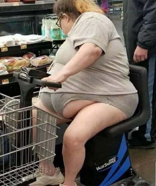 obese lady