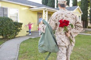 post-service-financial-safety-net- family-welcoming-husband-home-on-army-leave