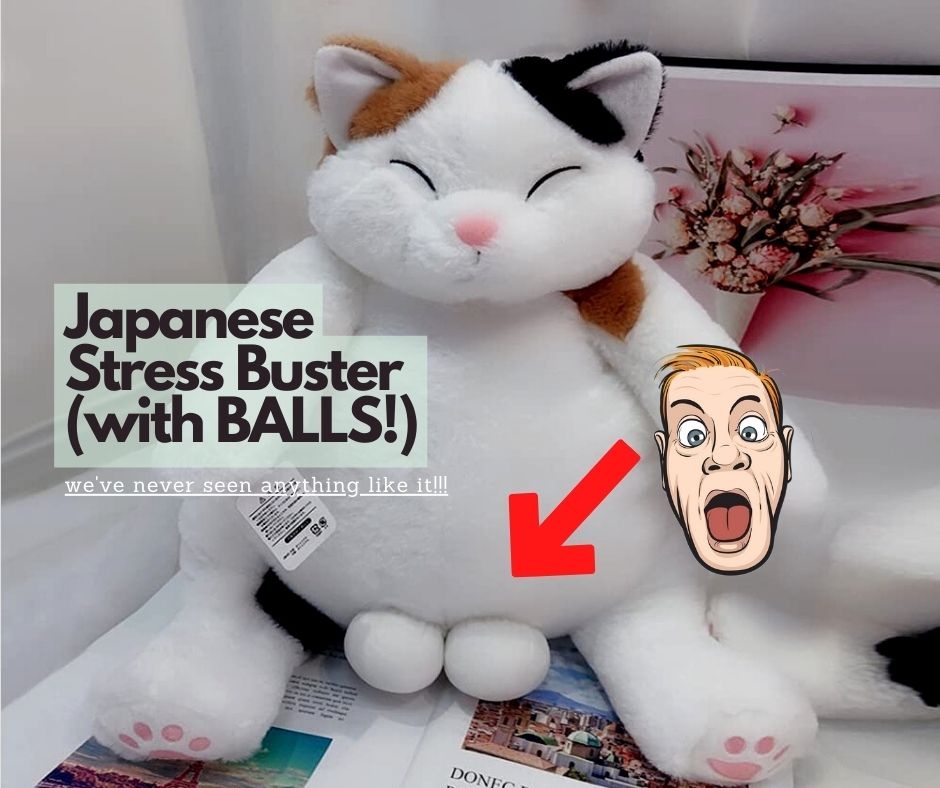 Oopshana Japanese Cat plush toy