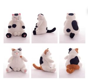 Stuffed Plush Toys OOPSHANA Cute Lazy cat Japanese Plush Toy