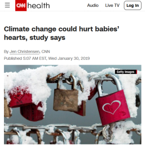 climate change heart attack