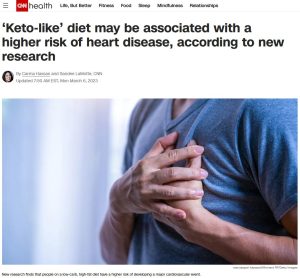 Keto diet heart attack