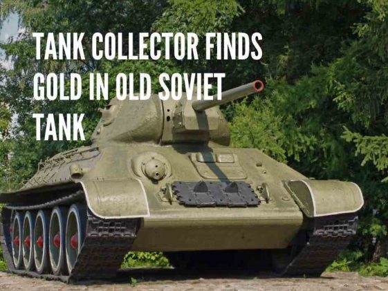Cold war military tank