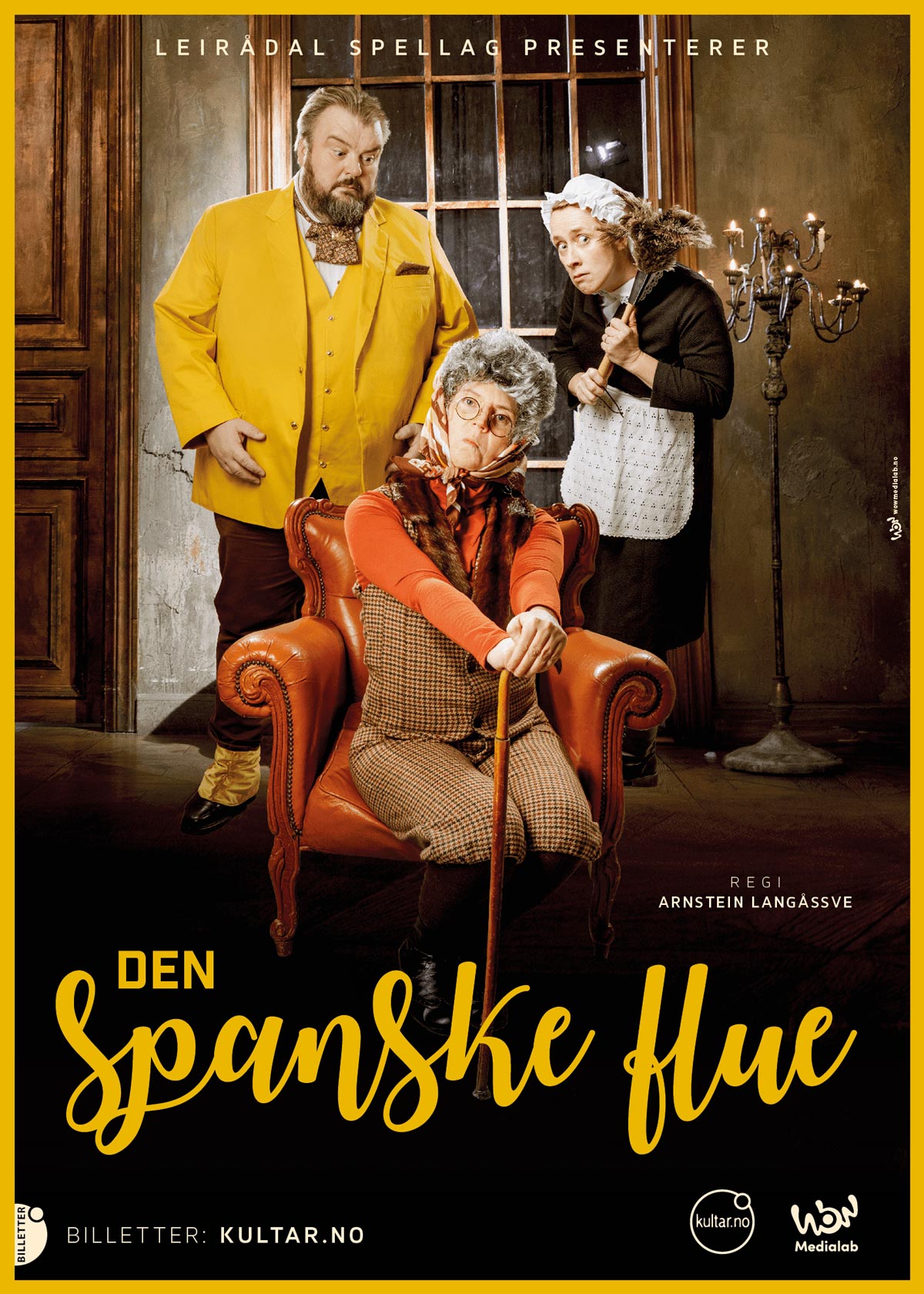 den spanske flue plakat foto design