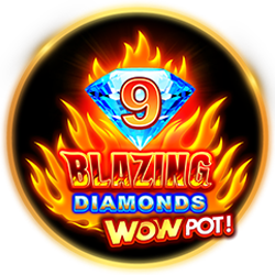 Machine à sous 9 Blazing Diamonds WowPot