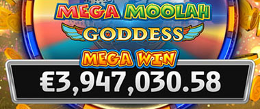 Grand gagnant sur Mega Moolah Goddess