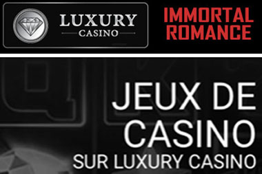 Immortal Romance chez Luxury Casino