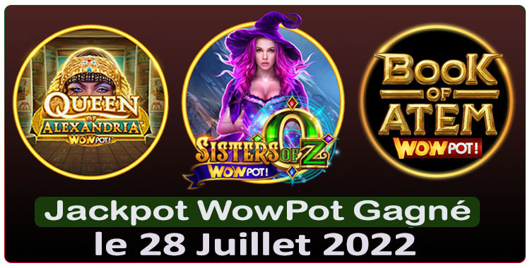 Gagnant du jackpot WowPot en 2022