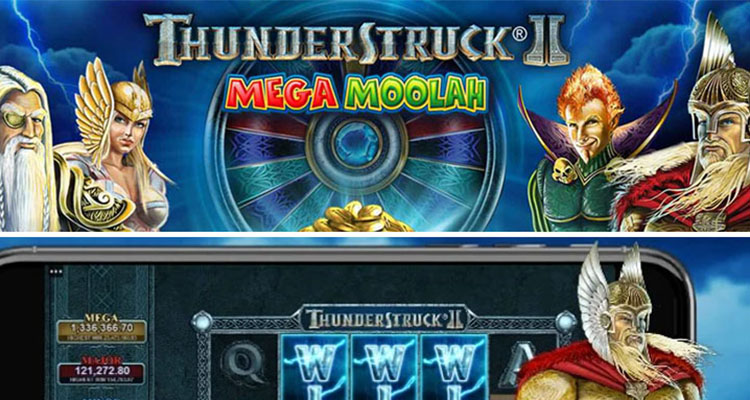 Machine à Sous Thunderstruck 2 Mega Moolah