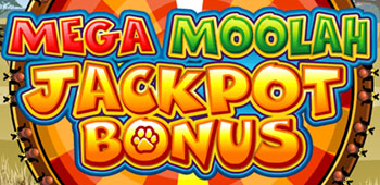 Roue bonus des Mega Moolah jackpots