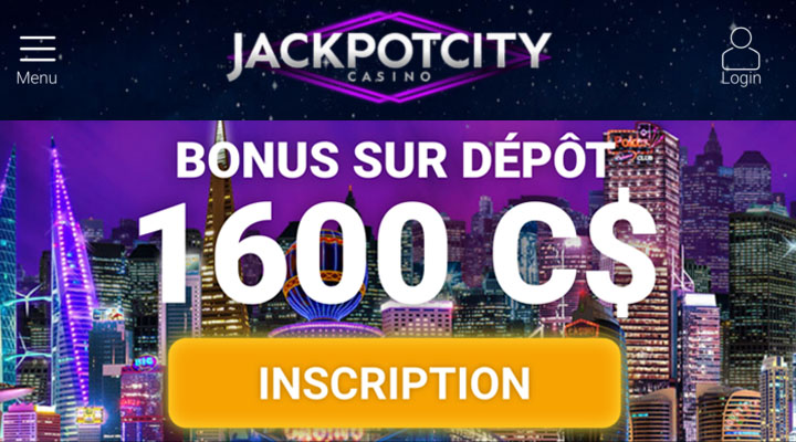 Jackpot City Casino au Canada