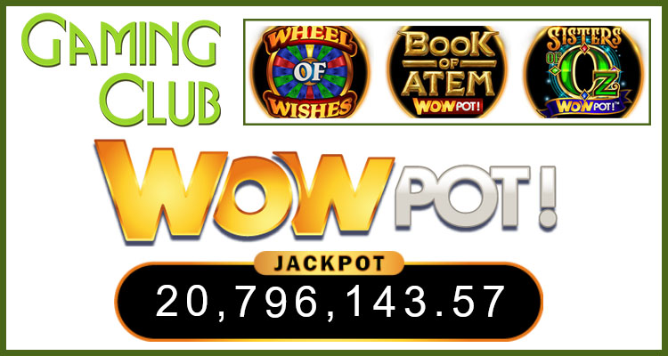 WowPot jackpot record mondial à gagner au casino en ligne
