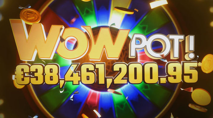 Jackpot WowPot record mondial gagnant de 38 millions en Euro