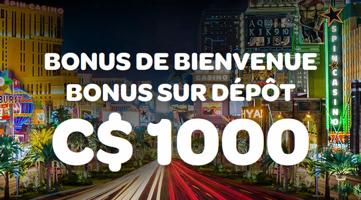 Spin Casino pour les Canadiens