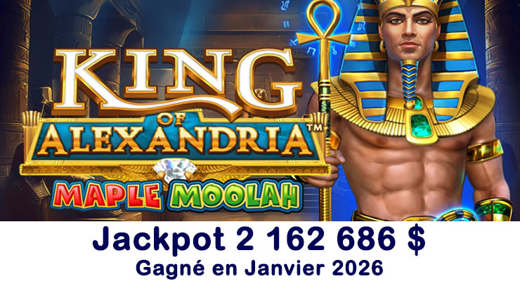 Maple Moolah Jackpot de 2,16 Millions de Dollars Gagné en Janvier 2026