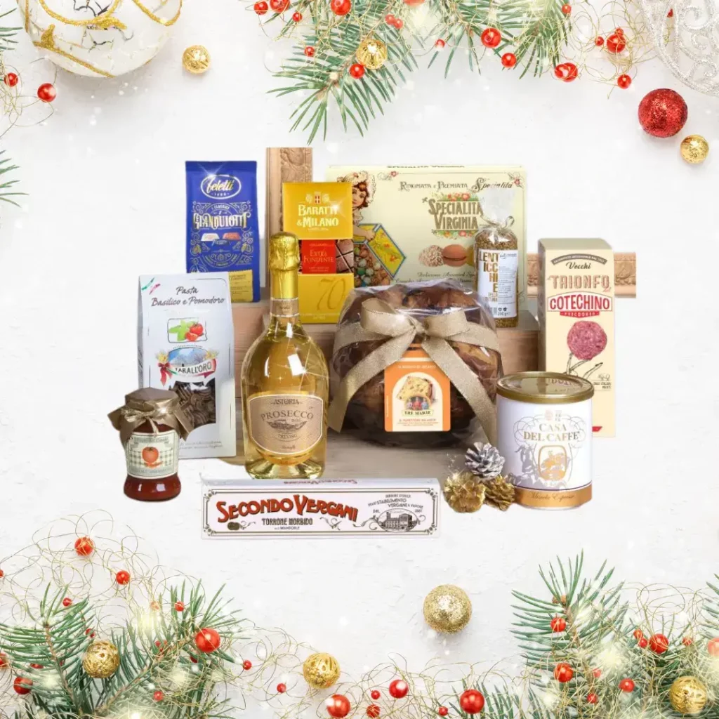 Medium Holiday Gift Basket to UK