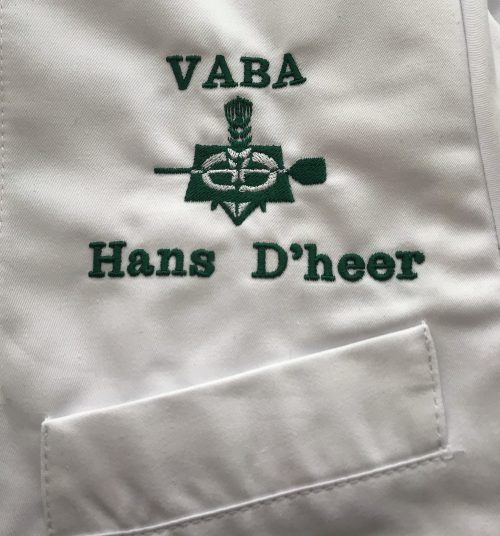 Vaba Hans Dheer borduren op kleding