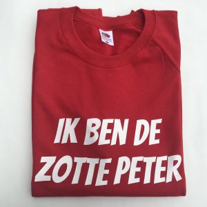 Sweater voor de zotte peter