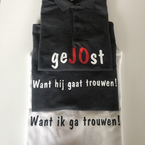 geJOst want hij gaat trouwen