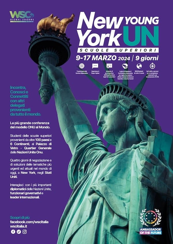 cover conferenza New York Young UN conference b