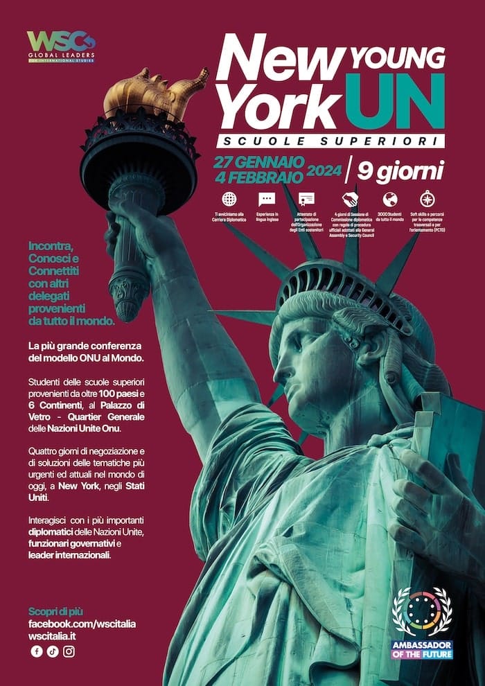 cover conferenza New York Young UN conference c