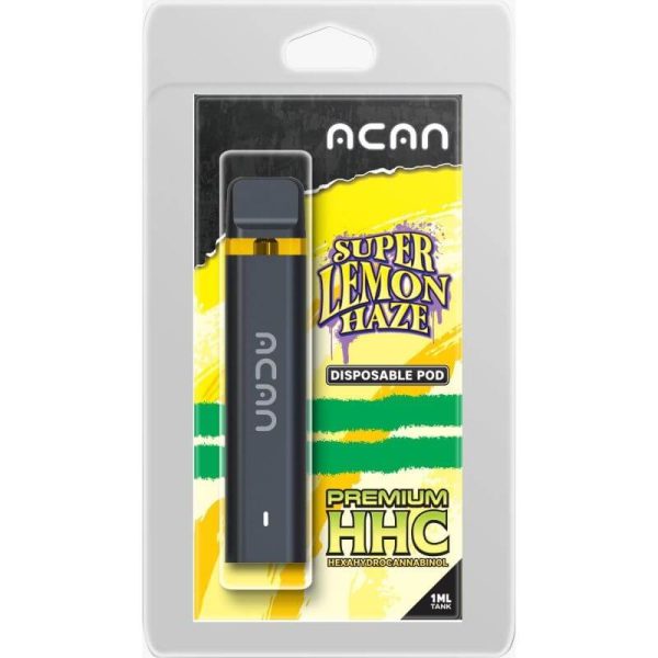 ACAN GOLD HHC Disposable Vape 95% HHC – Super Lemon Haze 1ml