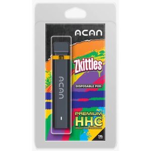 ACAN GOLD HHC Disposable Vape Pen 95% HHC – Zkittles 1ml