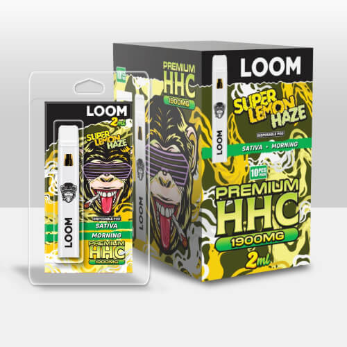 ACAN Loom Vape Pen 95% HHC – Super Lemon Haze XL