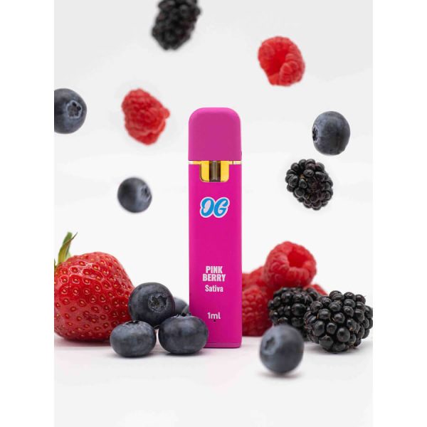 Onlygrams Einweg Vape – 93% HHC – Pink Berry (Sativa)