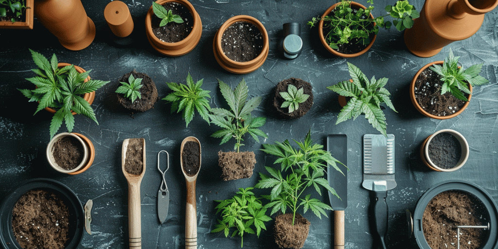 Werkzeuge für den Cannabis-Anbau