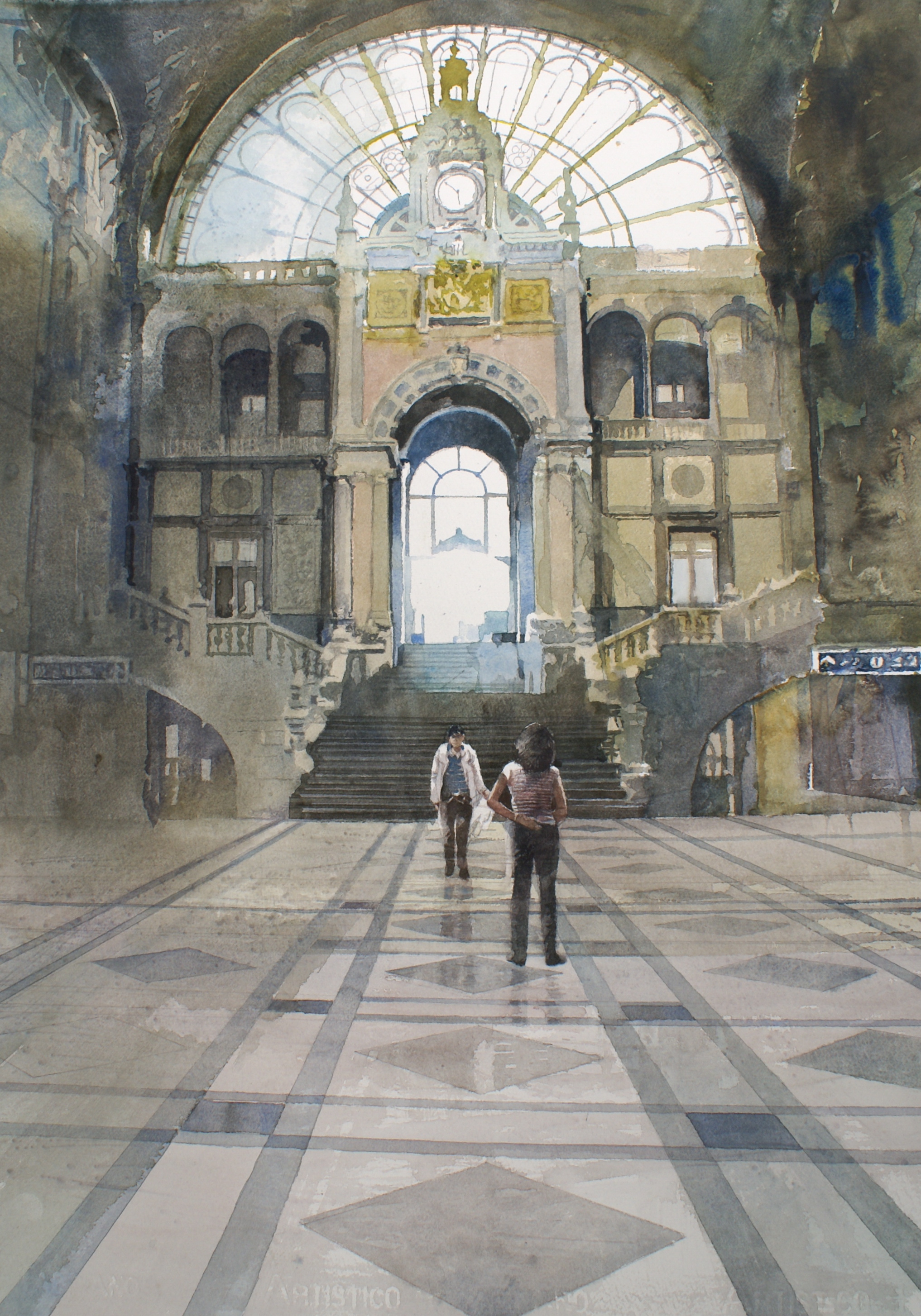 Ontmoeting in het Centraal Station Antwerpen : Xavier Swolfs