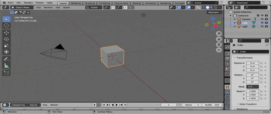 Blender 3D – En liten kurs