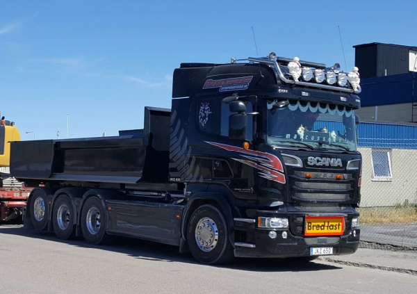 Scania R580 8×4 Lastväxlare