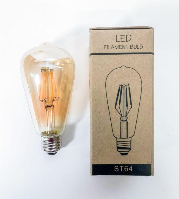 LED lampa ST64 6w 10pack