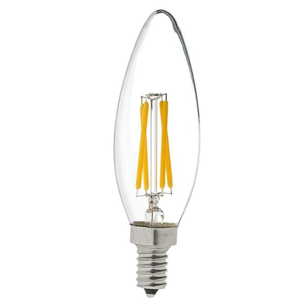 LED filamentlampa 4W E14 10--pack