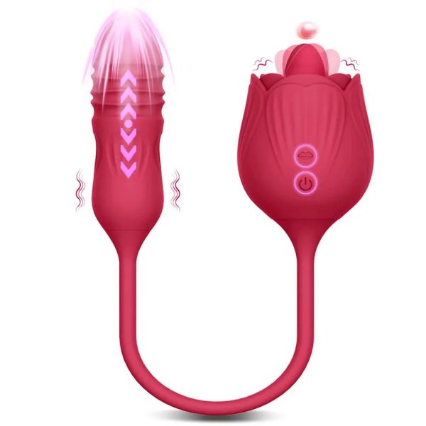 Dubbel glädje, vibrator med 10 vibrationslägen