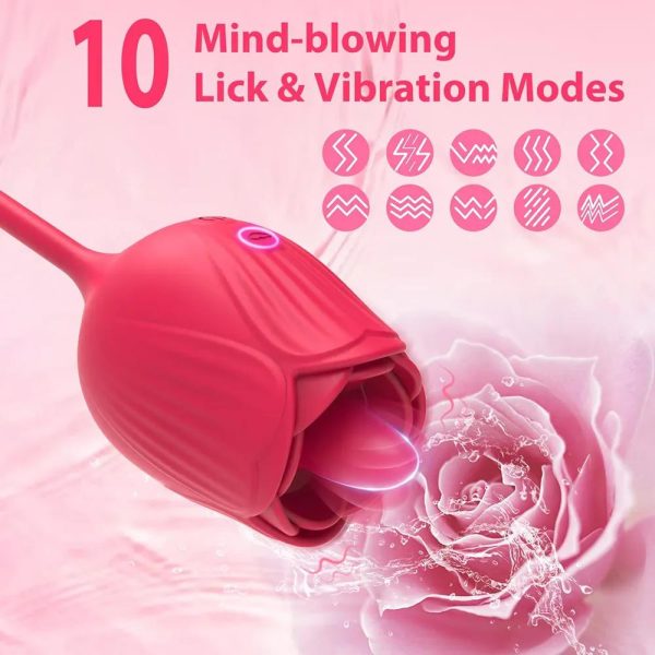 Dubbel glädje, vibrator med 10 vibrationslägen