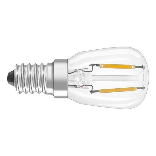 Päronformade LED lampor på 2 W med E14 sockel, 50st