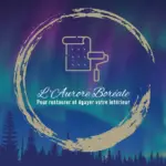 Logo Aurore Boréale, artisan peintre en travaux et décoration d'intérieur